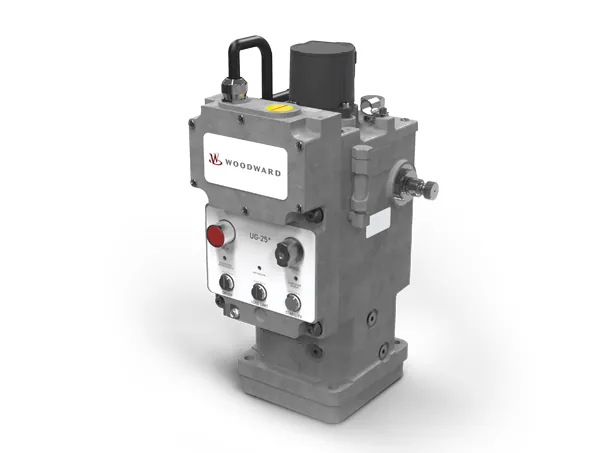 Reconditioned Woodward marine governors bench-tested in India