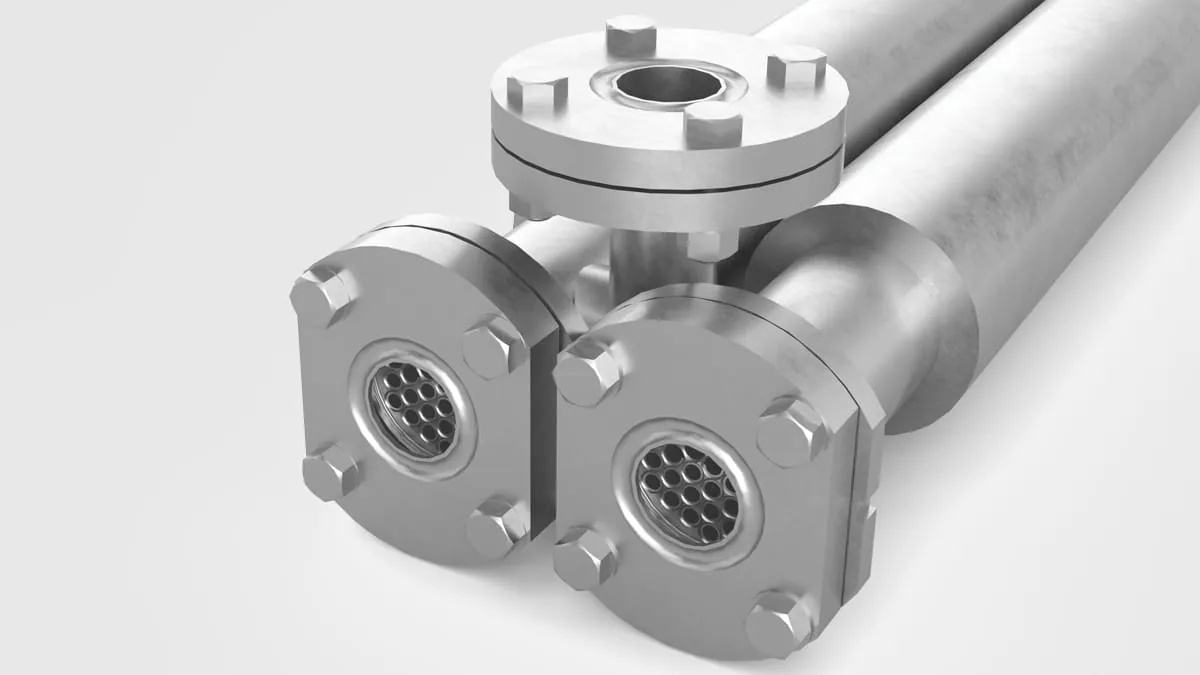 marine plate heat exchanger connection ports & flanges spare part