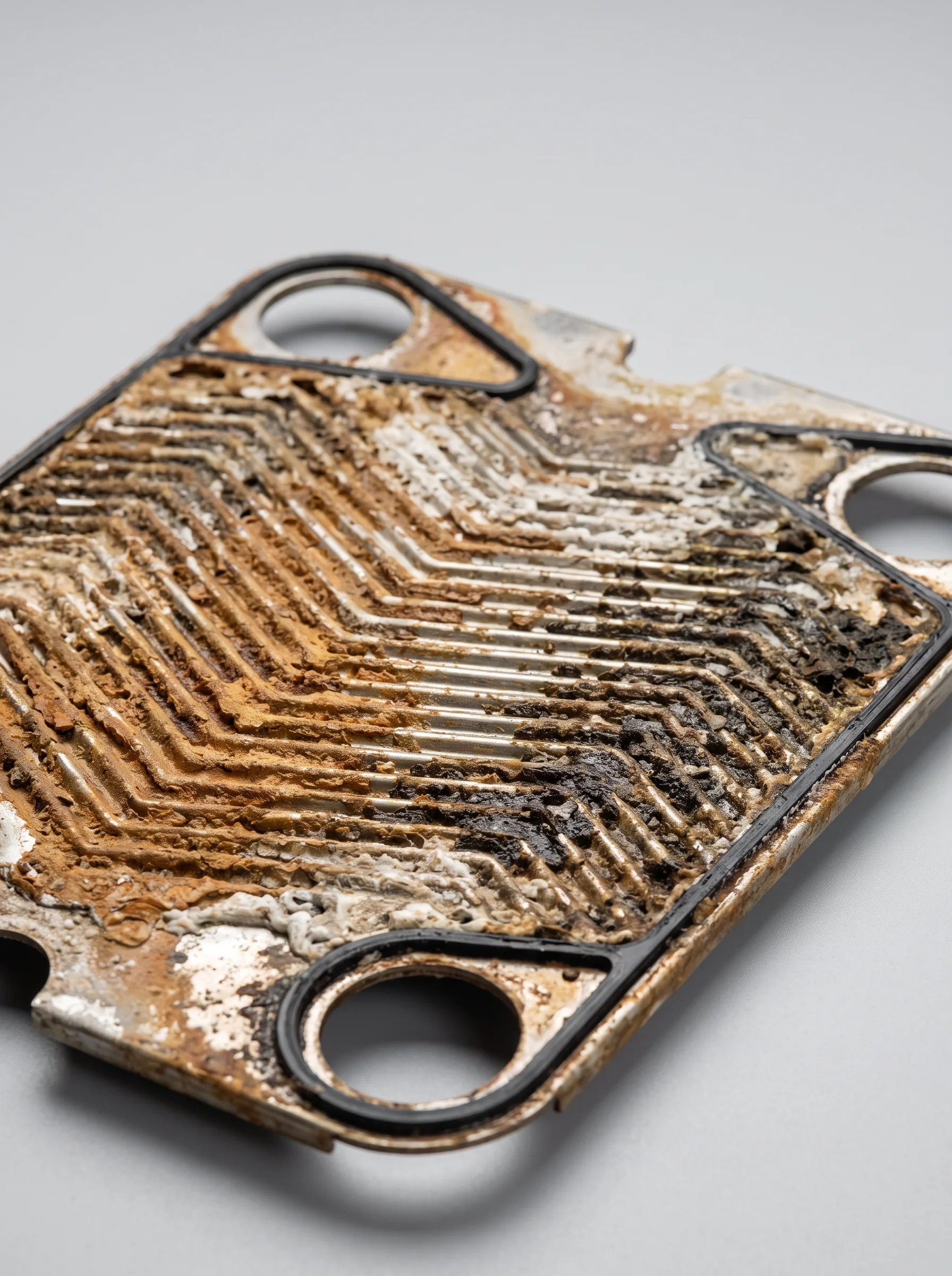 plate pack of marine heat exchanger