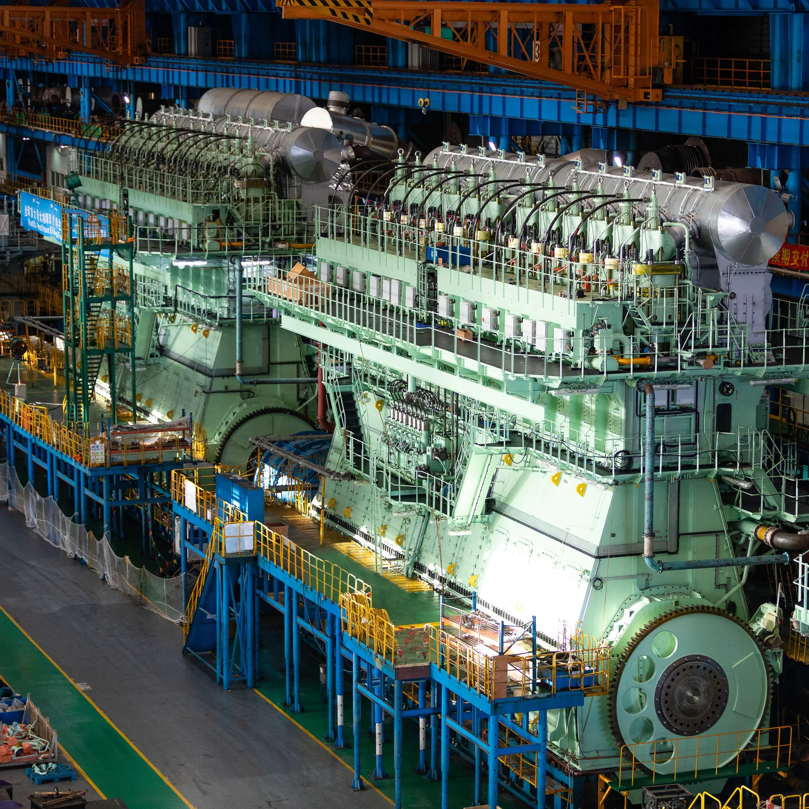 WinGD RT-flex reconditioned spare parts from Alang