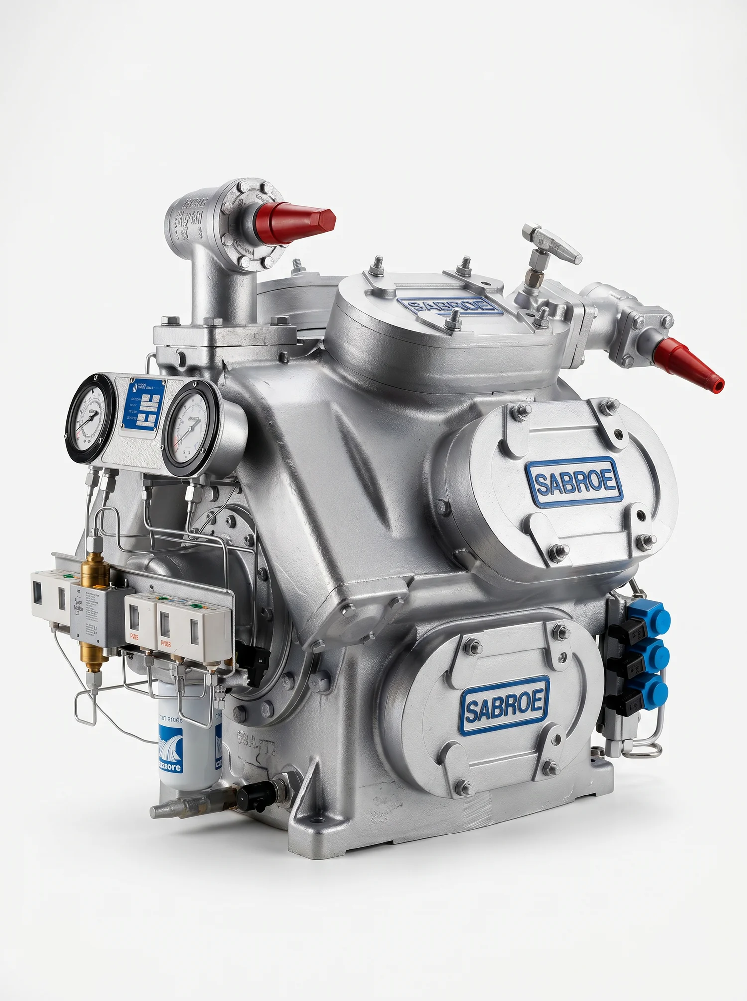 Marine refrigeration compressor spare parts — open-drive reciprocating compressor and valve plates