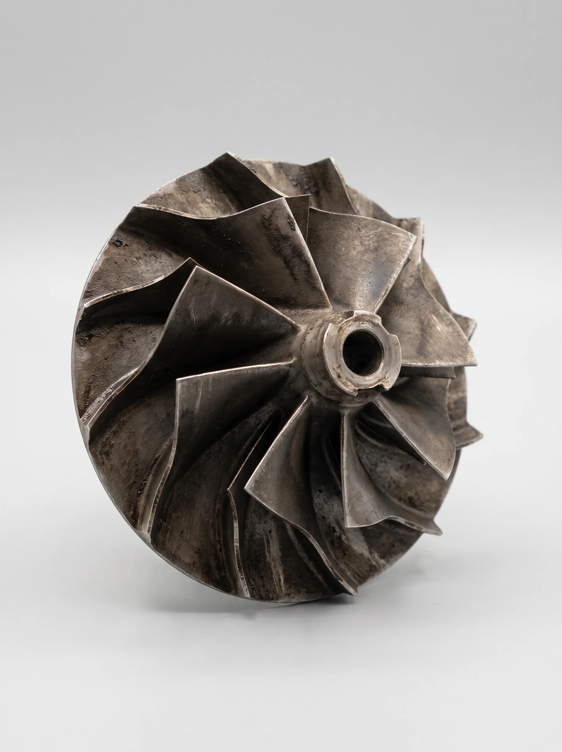 compressor wheel of marine turbocharger