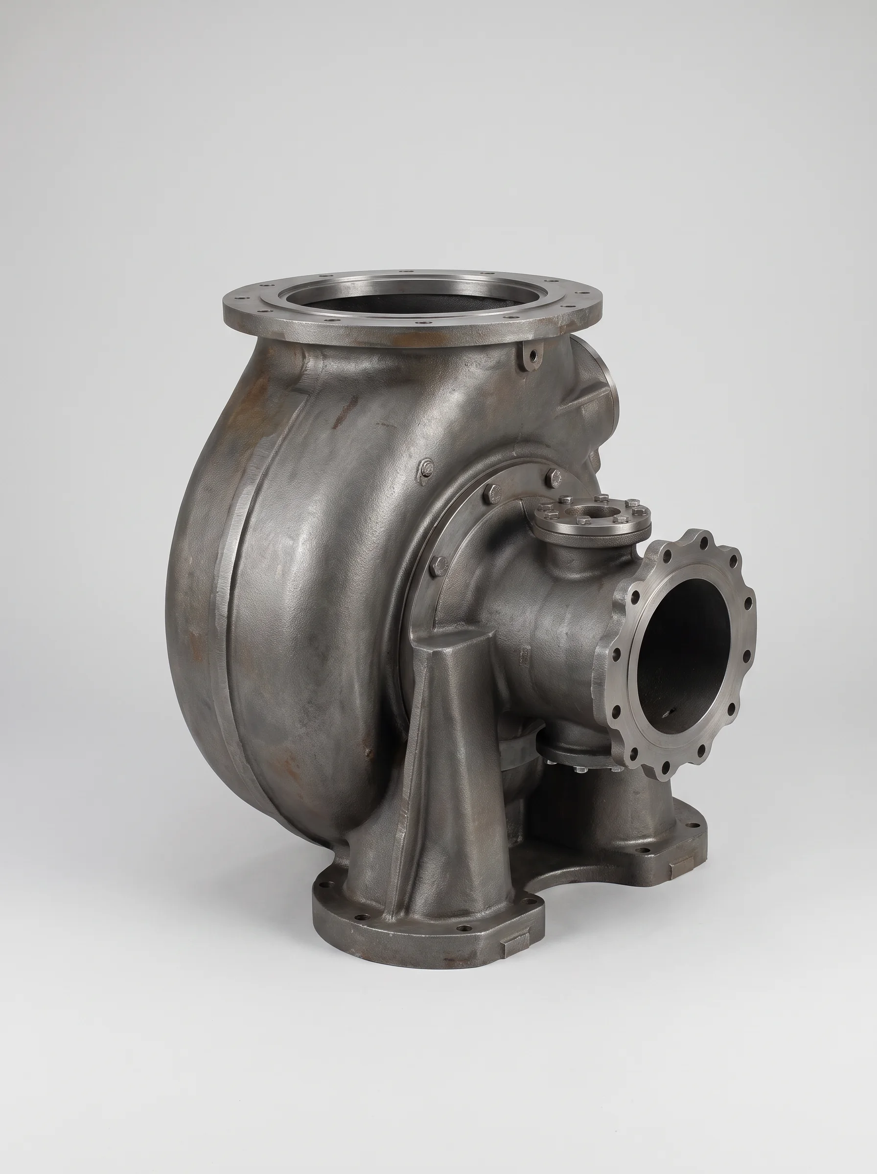 marine exhaust-gas turbocharger gas inlet & outlet casing spare part