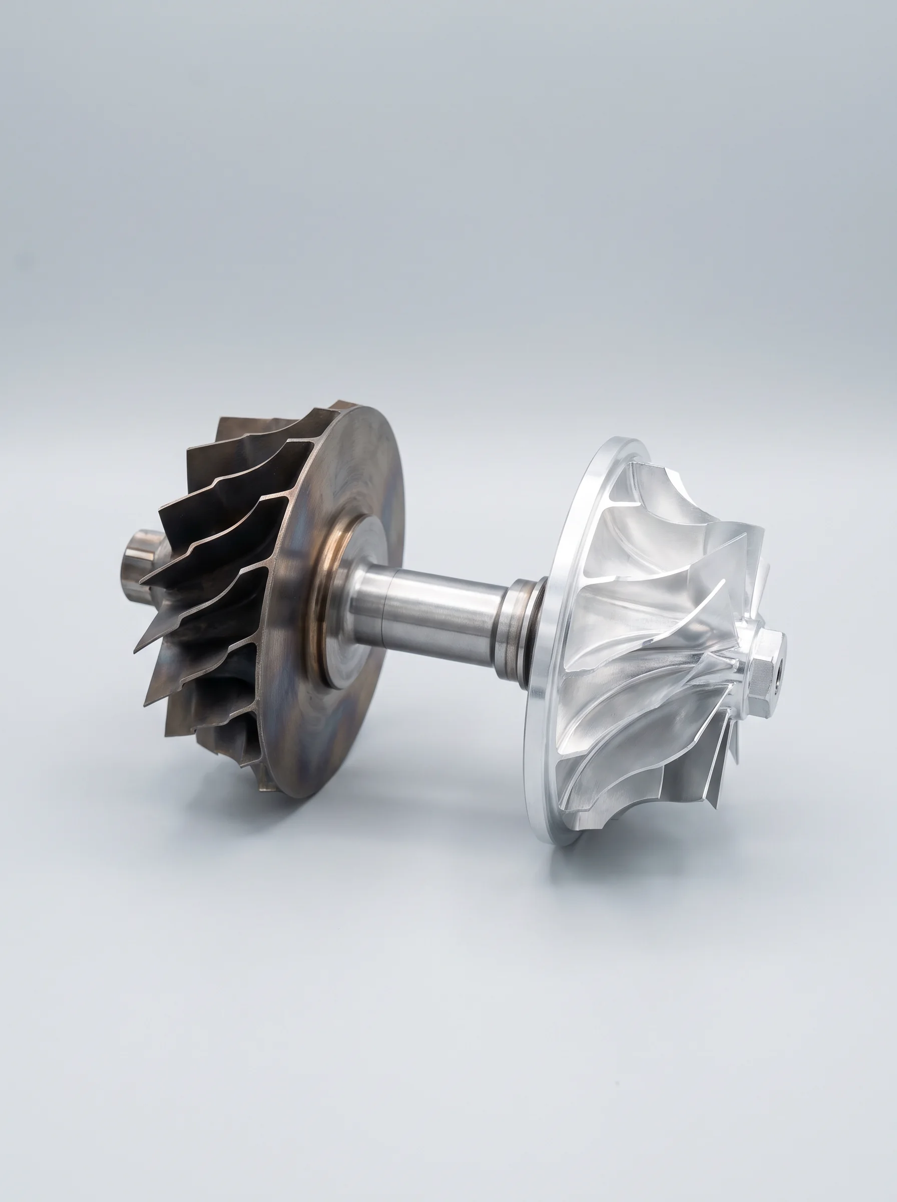 marine exhaust-gas turbocharger rotor shaft & turbine wheel spare part